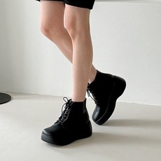 [요즘대세] 캐주얼/데일리 통굽 플랫폼힐 플랫워커 7cm - gmcns