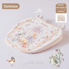 데이희 아기역방쿠 신생아베개 역류방지, 50x50x8cm, 사과