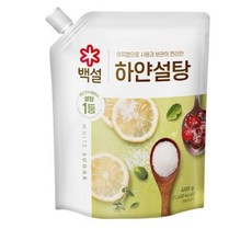 백설 하얀설탕, 400g, 1개