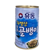 골뱅이무침 골뱅이 캔 맛있는통조림 400g, 유동 자연산골뱅이400g