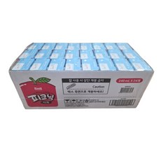 피크닉 사과, 240ml, 24개