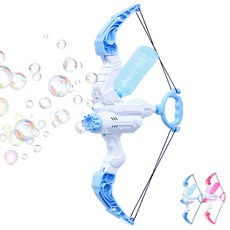 스투피드 비눗방울 KC인증, 2in1 멀티 활 버블건 물총 (블루) + 전용 용액, 1개