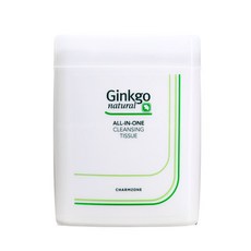 참존 징코 내츄럴 올인원 클렌징 티슈, 110매입, 2개