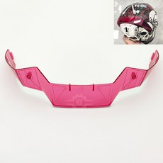 颶風騎士 ICON Airflite 鬼面鴨尾 擾流板 頭盔改裝 大鴨尾 導流板 擾流風刀 通用副廠 精品高品質, 1個, airflite尾翼--熒光紅