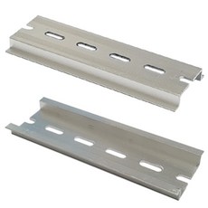 DIN 딘 레일 100mm / 160mm 컷팅 절단 찬넬 스토퍼 태양광 차단기, 딘레일 1개 10cm(100mm)