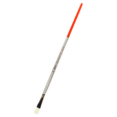 汶采 雷諾瓦C60F仿豬鬃油畫筆(平筆4-18)油畫 壓克力顏料兩用, 1個, 6