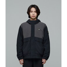 [내셔널지오그래픽] N243UFT060 카프라 바람막이 후드 점퍼 CARBON BLACK, 095