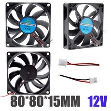 컴퓨터 냉각 7CM 8CM 12V 7015 9025 9CM 7010 2PIN 24V 25MM 송풍기 8025 90 브러시리스 5V USB 8015, 05 801512V, 1개