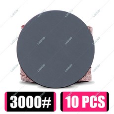 샌드페이퍼 종이사포 10PCS 라운드 사포 샌딩 디스크 메탈 자동 나무 자동차 바퀴 복원 연마 키트 80-5000 그릿 샌드 시트 2-6 인치, 2 inch 50mm, [26] 10PCS Grit 3000, 1개