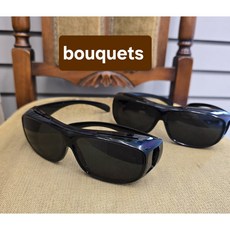 빛번짐 투시경 안경 낚시용 운전자 선글라스+케이스, 1개