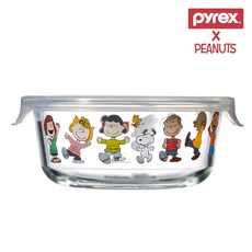 파이렉스 스누피 원형 내열유리 글라스볼 380ml, 1개, 단품