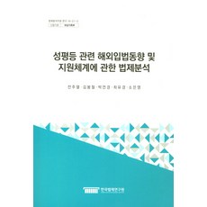 성평등 관련 해외입법동향 및 지원체계에 관한 법제분석, 한국법제연구원, 전주열,김봉철,박언경,최유경,소은영 공저