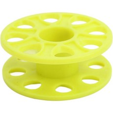 ZCZDHNA 다이빙용 핑거 스풀 더블 훅용 8홀 동굴 다이빙 테크니컬 플랫 라인에 적합한 컴팩트 릴 경량 부식 방지 노란색 2577388, Yellow