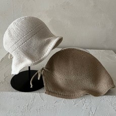 LL와이어 여름 밀짚 니트 보넷 챙모자 아기모자 유아모자