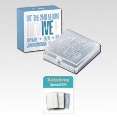 [특별사은품] 아이브 앨범 정규2집 REVIVE+ MD ver 뱅뱅 블랙호 (콜렉트케이스+핀버튼세트+포토카드세트+QR카드+접지리릭포스터), 1QR