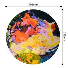 HOT 정전기 방지 슬립 매트 축음기 턴테이블 펠트 레코드 비닐 디자인 LP ACCESSORI, Color xing