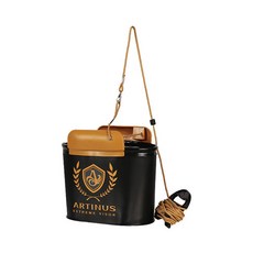 [아티누스] 낚시용 두레박 AB-953 (블랙 화이트 레드), 레드