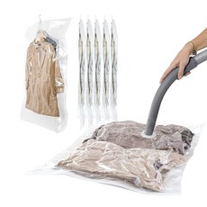 살림살림 공간확보 옷걸이형 의류 압축팩, 1세트, 3개입