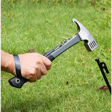 캠핑망치 캠핑용 단조팩 해머 망치 파운딩 캠핑망치, 1P, 1P