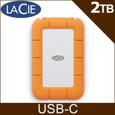 LACIE Rugged MINI SSD USB-C 4TB 2TB 高速行動固態硬碟, 2TB  (STMF2000400), 2TB  (STMF2000400)