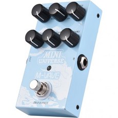 기타 이펙트 페달 디지털 리버브 모델링 이펙터기타 베이스용 9모드 기능 포함, 기타 이펙트 페달 디지털 리버브 모델링 이펙터기타 베이, 1개