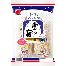 산코제과 유키노야도 일본 쌀과자 센베이 20개입, 6개
