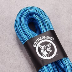 8mm 3m BOCHERHUND 로프실 패턴로프 리드줄 마크라메 목줄 재료 아웃도어로프, 12. Black Ice