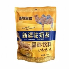 西域皇后駝奶茶 400克/包 新疆學生沖泡奶茶 獨立小包裝 原味奶茶粉 固體速溶衝泡酥油奶茶 热巴老奶茶, 1個, 新疆奶茶原味1包, 400g, 1個裝