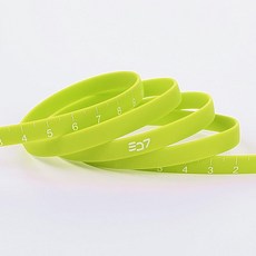 개성연출 레이싱핏 프리미엄 고급 실리콘 밴드 수경끈/ 수경줄 교체용 스트랩 교체끈, 1개, 라임화이트