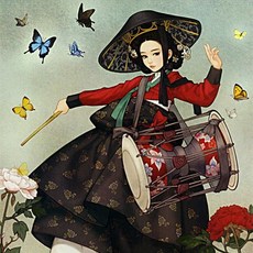 직소 목단화 우나영 PL1293 여인II 조각퍼즐 1000피스 91146PC 1(PC), 1개