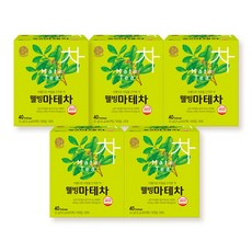 송원 우리차 웰빙마테차, 800mg, 40개입, 5개