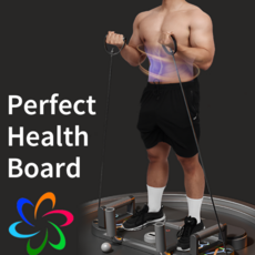퍼팩트 헬스 보드 푸쉬업바 홈트레이닝 푸샵 팔굽혀펴기 기구 푸샵바, 블랙, 퍼펙트헬스보드