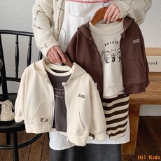 兒童外套春秋新款男女寶寶時尚開衫小童韓版連帽百搭衣服運動風潮