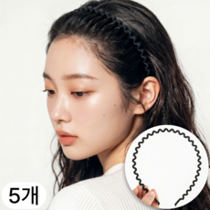 득공드 고탄력 머리 안아픈 머리띠 5종 세트