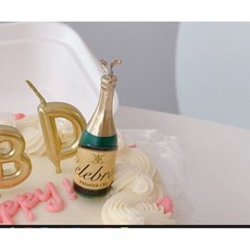 [미디마켓] 샴페인초 술병모양초 6개입, 샴페인초  6개입