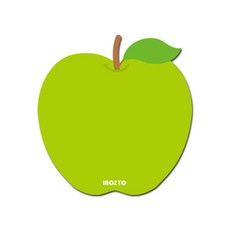 나노패드(S)-사과 110X110X2(mm) 메모판 미니보드 yes+237Dc