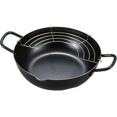 요시카와 튀김 냄비 기름받이 24cm 인덕션 가능 SH9160, 8) Tempura Pot 9.4 inches (24