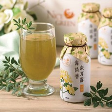 NICE GREEn 海茴香銀耳露 195ml/瓶，健康養生飲品，低熱量無添加，隨時補充美麗能量, 1個