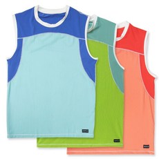 【MORINO】(3件組)速乾涼爽運動背心 MO5108 型男 潮男 健身 男背心 色彩鮮明，展現年輕氣息 引領風潮