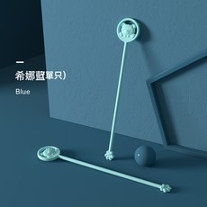 硅膠嬰兒攪拌棒 感溫變色設計 攪奶粉神器, 藍色:1個