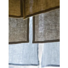 북유럽 스타일 도어 커튼 식 침실 주방 장식용 무타공 가정용 상업용 맞춤, 아이보리