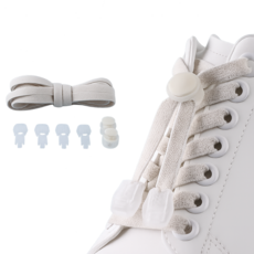 루세타 매듭없는 원터치 신발끈 무매듭 안풀리는 고탄성 운동화끈