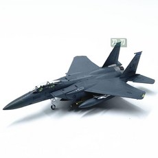 인테리어 프라모델 F15E 전투기 미국 합금 제트기 모델 피규어 장식품 키덜트, 1개