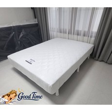 Good time 매트리스 침대 발통선택 탄탄한 프레임리스 올인원 단면 매트리스 침대 S SS D Q [싱글 슈퍼싱글 더블 퀸], 중간, 19.5cm