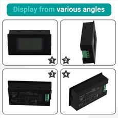 (HOPE) AC 80-260V 100A PZEM-061 LCD 디스플레이 디지털 전류 전압 전력 에너지 전류계 전압계(전류 변압, 1개