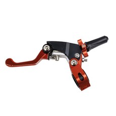 클러치 오토바이 브레이크 레버 합금 다양한 손잡이 드럼 CNC, ORANGE A, 1개