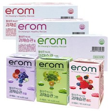 이롬 황성주박사의 과채습관 혼합주스 3종 (퍼플 24팩+그린 24팩+레드 24팩) 140ml/72팩, 48팩, 140ml