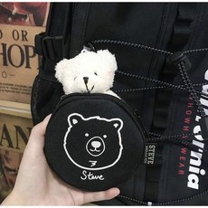 Who a u小熊零錢包 韓國代購 可愛造型 輕巧零錢收納包