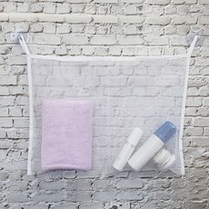 욕실 장난감정리망 벽흡착 소품수납 그물 주머니hoh7+2pRb