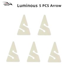 스쿠버 다이빙 범용 안전 동굴 라인 마커 화살표 신호 및 난파선 액세서리 3 개 5, 4) Luminous 5PCS Arrow